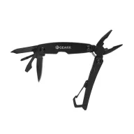   Cleste multifunctional, 2502E14438, GearX, 7.5 x 3.7 x 1.8 cm, Otel, Negru