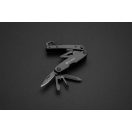 Cleste multifunctional, 2502E14438, GearX, 7.5 x 3.7 x 1.8 cm, Otel, Negru