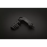   Surubelnita 2502E16276, GearX, 8.7 x 3.5 x 1.8 cm, Otel, Negru