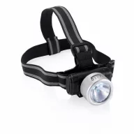   Lampa de cap cu 3 leduri, ajustabila, Everestus, ET, abs, aluminiu, argintiu