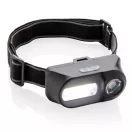 COB and LED headlight, black ABS black