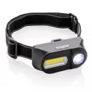 COB and LED headlight, black ABS black