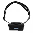 COB and LED headlight, black ABS black