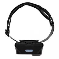 COB and LED headlight, black ABS black