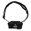 COB and LED headlight, black ABS black