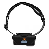 COB and LED headlight, black ABS black