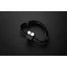 Lanterna de cap cu motion sensor, GearX, 2610E18561, 6.1x5.4x4.3 cm, ABS, Poliester, Negru