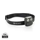 Lanterna de cap cu motion sensor, GearX, 2610E18561, 6.1x5.4x4.3 cm, ABS, Poliester, Negru