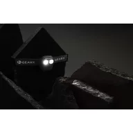   Lanterna de cap cu motion sensor, GearX, 2610E18561, 6.1x5.4x4.3 cm, ABS, Poliester, Negru