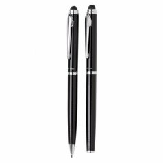   Set cadou 2 pixuri stylus deluxe, Swiss Peak, DE, metal, metal, negru