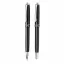 Set 2 pixuri elegante, Swiss Peak, HE, alama, otel, negru