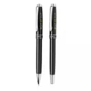 Set 2 pixuri elegante, Swiss Peak, HE, alama, otel, negru