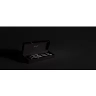 Set 2 pixuri elegante, Swiss Peak, HE, alama, otel, negru