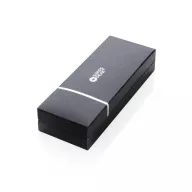 Set 2 pixuri elegante, Swiss Peak, HE, alama, otel, negru