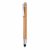 Pix stylus din bambus, Everestus, BO, bambus, otel inoxidabil, maro