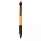 Bamboo & wheatstraw pen, black Bamboo black