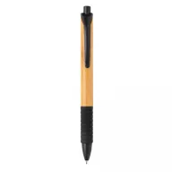 Bamboo & wheatstraw pen, black Bamboo black