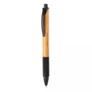 Bamboo & wheatstraw pen, black Bamboo black