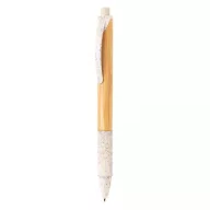 Bamboo & wheatstraw pen, white Bamboo white