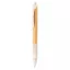 Bamboo & wheatstraw pen, white Bamboo white