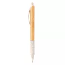 Bamboo & wheatstraw pen, white Bamboo white