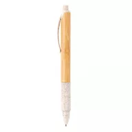 Bamboo & wheatstraw pen, white Bamboo white