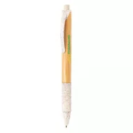 Bamboo & wheatstraw pen, white Bamboo white