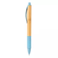 Bamboo & wheatstraw pen, blue Bamboo blue