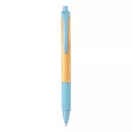 Bamboo & wheatstraw pen, blue Bamboo blue