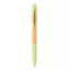 Bamboo & wheatstraw pen, green Bamboo Green