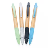 Bamboo & wheatstraw pen, green Bamboo Green