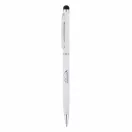 Pix stylus metalic, Everestus, TN, aluminiu, cauciuc, alb
