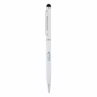 Pix stylus metalic, Everestus, TN, aluminiu, cauciuc, alb