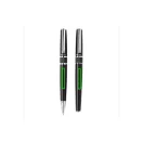 Set 2 instrumente de scris, pix si roller, Swiss Peak, 20IAN413, Otel, rpet, Negru