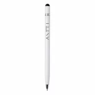 Pix stylus simplu metalic, Everestus, SC, aluminiu, pp, alb