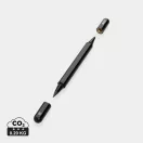 Pix metalic cu 2 capete, 2401E16414, Swiss Peak, 14.8xØ1.2 cm, Aluminiu, Negru