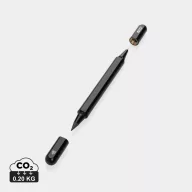   Pix metalic cu 2 capete, 2401E16414, Swiss Peak, 14.8xØ1.2 cm, Aluminiu, Negru