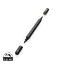 Pix metalic cu 2 capete, 2401E16414, Swiss Peak, 14.8xØ1.2 cm, Aluminiu, Negru
