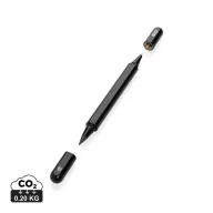   Pix metalic cu 2 capete, 2401E16414, Swiss Peak, 14.8xØ1.2 cm, Aluminiu, Negru