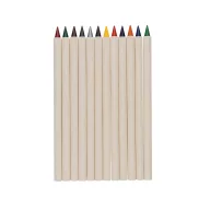   Set 12 creioane, 2502E14407, Everestus, 16.5 x 5.3 x 2.8 cm, Hartie, Grafit, Alb