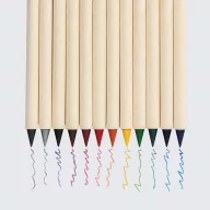   Set 12 creioane, 2502E14407, Everestus, 16.5 x 5.3 x 2.8 cm, Hartie, Grafit, Alb