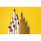 Set 12 creioane, 2502E14407, Everestus, 16.5 x 5.3 x 2.8 cm, Hartie, Grafit, Alb