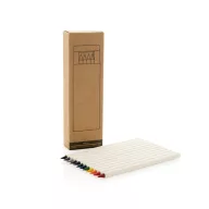   Set 12 creioane, 2502E14407, Everestus, 16.5 x 5.3 x 2.8 cm, Hartie, Grafit, Alb