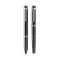 Set 2 instrumente de scris, Swiss Peak, 2610E18947, 14xØ1.2 cm, Otel inoxidabil, Alama, Negru