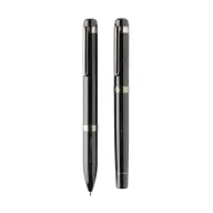   Set 2 instrumente de scris, Swiss Peak, 2610E18947, 14xØ1.2 cm, Otel inoxidabil, Alama, Negru