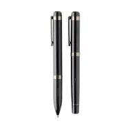   Set 2 instrumente de scris, Swiss Peak, 2610E18947, 14xØ1.2 cm, Otel inoxidabil, Alama, Negru