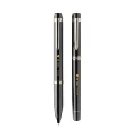   Set 2 instrumente de scris, Swiss Peak, 2610E18947, 14xØ1.2 cm, Otel inoxidabil, Alama, Negru