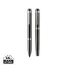 Set 2 instrumente de scris, Swiss Peak, 2610E18947, 14xØ1.2 cm, Otel inoxidabil, Alama, Negru
