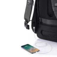   Rucsac sport casual, antifurt, port usb, buzunare ascunse, XD, 20IAN456, rpet, Negru
