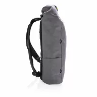   Rucsac antifurt usor, ideal pentru calatorii, laptop 15.6 inch, XD, BY, poliester, pvc, gri